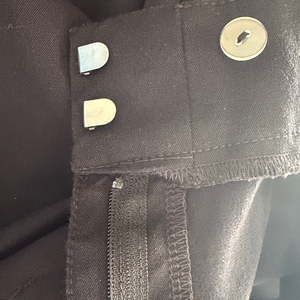 Loft Outlet Black Curvy Skinny Ankle Pants Size 14 - Picture 11 of 11